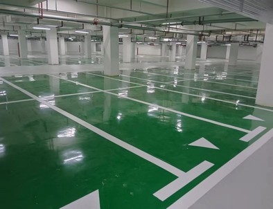 抚州抚州小区停车场标线